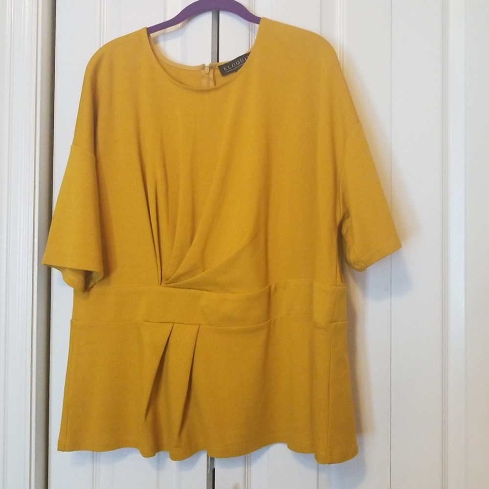 Eloquii Peplum Top